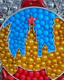 Орден Победы из шаров