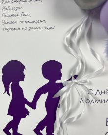 Открытка учителю на день рождения