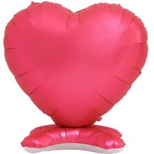  Сердце 65" Сатин Red