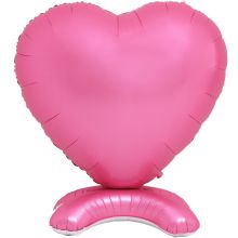  Сердце 65" Сатин Pink