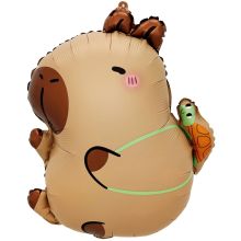  Капибара с черепашкой