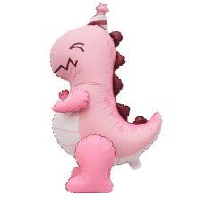  Динозавр розовый в колпаке