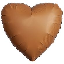 Ф Б/РИС 18" СЕРДЦЕ Choco Brown