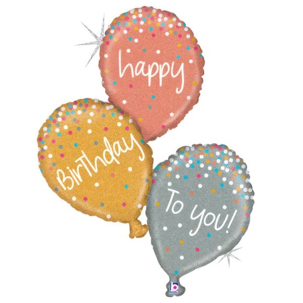  HAPPY BIRTHDAY TO YOU Шарики