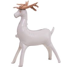  3D Олень крем золотые рога