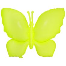  Бабочка неон желтая