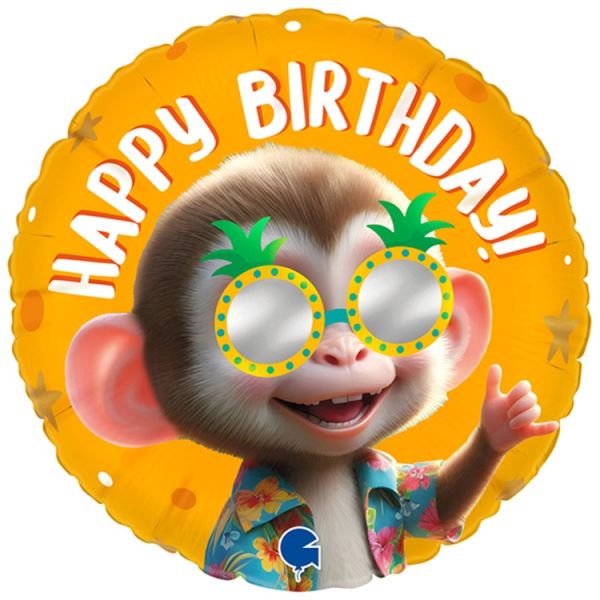 Г 18" HB Обезьянка в очках