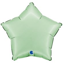 Г Б/РИС ЗВЕЗДА 18" Сатин Glazed Mint