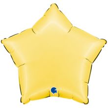 Г Б/РИС ЗВЕЗДА 18" Сатин Banana Yellow