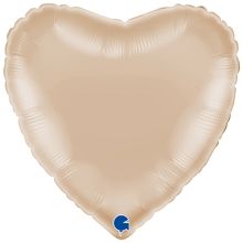 Г Б/РИС СЕРДЦЕ 18" Сатин CalifornianGold