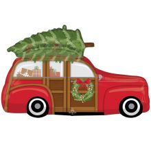  Машина с елкой