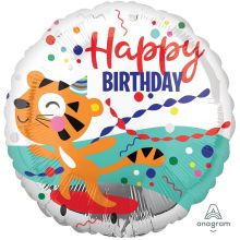 А 18" HB Тигр веселый в колпаке S40