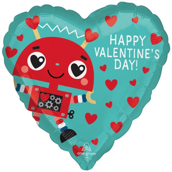 А 18" HVD Робот влюбленный сердца S40