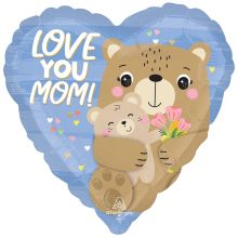 А 18" Мишки Мама и малыш S40