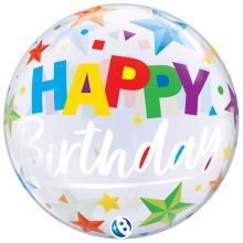 T BUBBLE 22" HB Звезды разноцветные