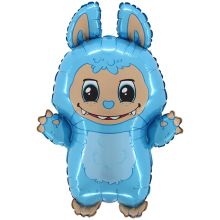  Эльф плюшевая кукла голубая