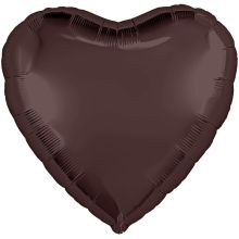 Р Б/РИС СЕРДЦЕ 18" Каштан Бохо