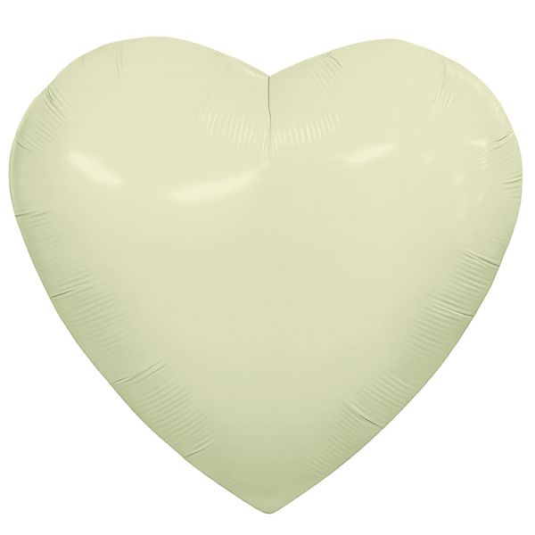 Р Б/РИС СЕРДЦЕ 36" Пыльный лайм