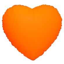 К Б/РИС СЕРДЦЕ 18" Неон Orange