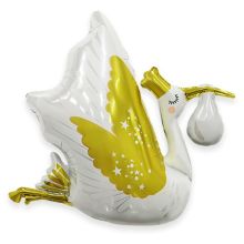  Аист бело-золотой