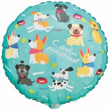 К 18" РУС ДР Собачки