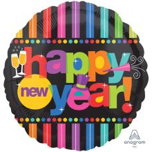 А 18" Новый год яркий S40