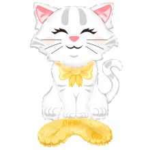  Кошка белая