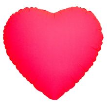 К Б/РИС СЕРДЦЕ 18" Неон Pink