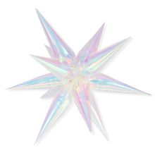 К 3D ЗВЕЗДА 26" Составная ПерламутрClear