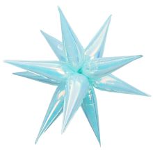 К 3D ЗВЕЗДА 40" Составная Перламутр Blue