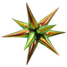 К 3D ЗВЕЗДА 40" Составная Перламутр Mix