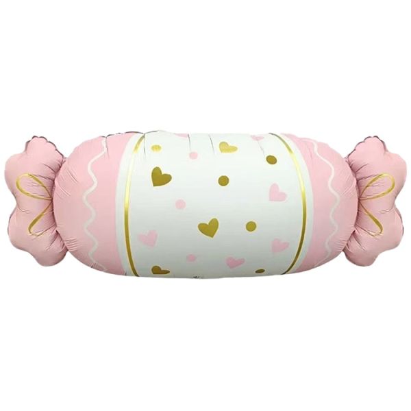  Конфета сердца розовые