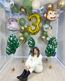 Воздушные шары джунгли