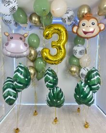 Воздушные шары джунгли