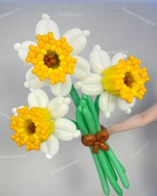 Нарциссы из шаров