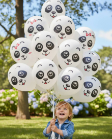 Воздушные шары с пандами