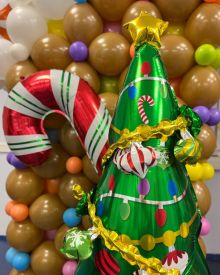 Пряничный домик из шаров