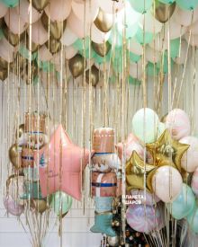 Воздушные шары с щелкунчиком