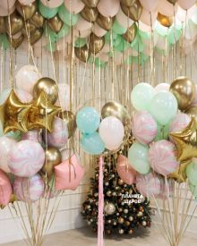 Воздушные шары с щелкунчиком