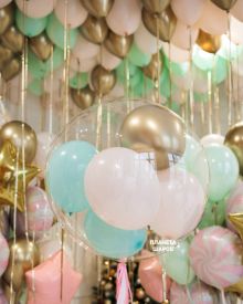 Воздушные шары с щелкунчиком