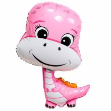  Динозаврик розовый