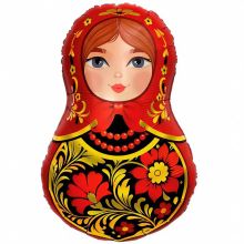  Матрешка Золотая роспись