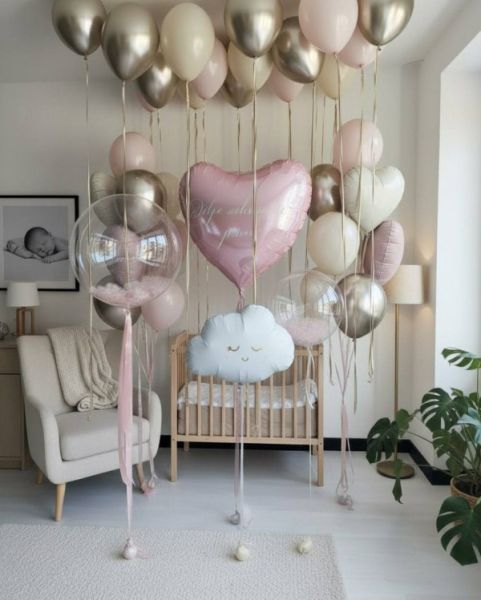 Оформление на встречу девочки