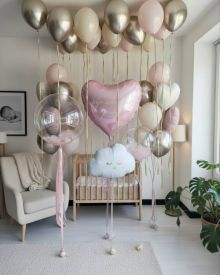 Оформление на встречу девочки