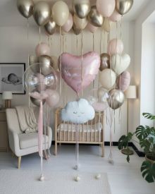 Оформление на встречу девочки