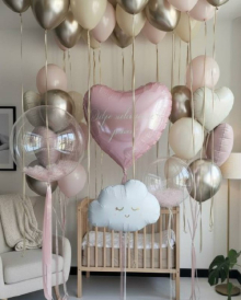 Оформление на встречу девочки