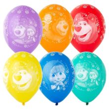 Гелиевые шары Маша и медведь