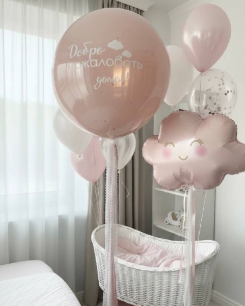 Оформление на выписку девочки