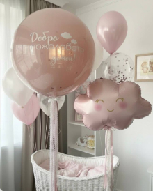 Оформление на выписку девочки