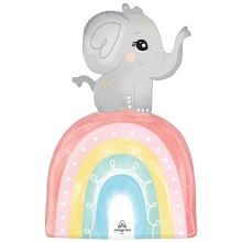  Слоненок Радуга сатин